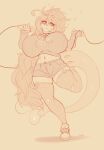  &lt;3 anthro big_breasts breasts clothed clothing conditional_dnp crop_top_hoodie female footwear greyscale hi_res huge_breasts hyper hyper_breasts leggings legwear luca_(wyntersun) microphone monochrome nintendo pok&eacute;mon pok&eacute;mon_(species) primarina shoes solo thick_thighs video_games wyntersun 