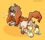  animal_genitalia animal_pussy august_(feralsoren) autumn blush canine_pussy eeveelution egg fan_character female feral feralsoren genitals leafeon nintendo oviposition pok&eacute;mon pok&eacute;mon_(species) pussy solo sploot video_games 