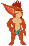  2020 3_toes 4_fingers absurd_res anthro barefoot belly big_abs big_ears big_muscles big_pecs big_quads bitter_(bristol) bristol bulge chin_tuft chua claws clothed clothed_anthro clothed_male clothing colored digital_drawing_(artwork) digital_media_(artwork) ear_tuft eyebrows facial_hair facial_markings facial_tuft fan_character feet fingers flat_colors fluffy_ears full-length_portrait fur goatee green_speedo hand_on_hip head_markings hi_res humanoid_hands lip_scar long_mane long_pseudo_hair looking_away male male_anthro mammal mane manly markings mask_(marking) mohawk monotone_arms monotone_ears monotone_feet monotone_fingers monotone_hands monotone_legs monotone_toes mouth_scar muscular muscular_anthro muscular_male navel nose_scar orange_arms orange_beard orange_body orange_ears orange_eyebrows orange_face orange_fingers orange_fur orange_hands orange_mane orange_neck orange_pseudo_hair pecs pink_inner_ear pink_nose plantigrade portrait pseudo_hair red_sclera simple_background skimpy solo standing tan_belly tan_body tan_chest tan_face tan_fur tan_inner_ear tan_markings tan_neck thick_eyebrows toes topless topless_anthro topless_male tuft two_tone_face two_tone_inner_ear two_tone_neck white_background white_claws wildstar yellow_eyes 