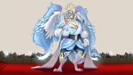  angel feathered_wings feathers galio_(lol) gargoyle hi_res league_of_legends male raylor_7 riot_games solo video_games wings 