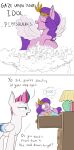  awake chest_of_drawers city cloud comic dialogue drawer dream english_text equid equine female hasbro hi_res mammal mlp_g5 my_little_pony pegasus pipp_petals_(mlp) poof rocket-lawnchair size_difference text wings zephyr_heights zipp_storm_(mlp) 