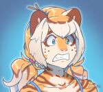  2021 felid female hi_res luxarman mammal pancake_(character) pantherine tiger 