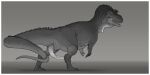  2:1 animal_genitalia biped border claws cloacal_penis dinosaur erection feral finger_claws genitals gorgosaurus greyscale hi_res long_penis long_tail male monochrome penis reptile scalie sketch solo stygimoloch_(artist) tapering_penis theropod toe_claws tyrannosaurid tyrannosaurus tyrannosaurus_rex white_border 