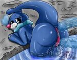  &lt;3 2020 anthro anus bent_over big_butt bodily_fluids bubble butt consentacles female fizzy_pop_the_popplio gaping gaping_anus gaping_pussy genital_fluids genitals hi_res looking_pleasured nintendo pok&eacute;mon pok&eacute;mon_(species) popplio pussy pussy_juice raised_tail rear_view sexybigears69 smile solo tentacles translucent translucent_tentacles video_games water 