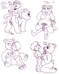  2020 animal_crossing annie-mae anthro anus balls belly black_and_white bodily_fluids breast_play breasts butt chubby_female cowgirl_position cum cum_in_mouth cum_in_pussy cum_in_uterus cum_inside dialogue dominant dominant_female duo fallopian_tubes female from_front_position genital_fluids genitals giant_panda hi_res human internal kissing mammal monochrome nintendo nude on_bottom on_top ovaries panda_tail paws penetration penis pinky_(animal_crossing) pussy sex slightly_chubby swallowing thick_thighs titfuck tongue tongue_out ursid uterus vaginal vaginal_penetration video_games villager_(animal_crossing) 