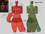  android breasts copper_golem_(minecraft) english_text excited female hi_res humanoid jewish_mythology machine microsoft minecraft mojang mythological_golem mythology robot scorci short_stack solo text thick_thighs video_games xbox_game_studios 