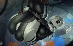  16:10 big_breasts breasts butt female glados hi_res humanoid looking_at_viewer machine not_furry portal_(series) robot robot_humanoid themaestronoob thick_thighs valve video_games wide_hips widescreen 