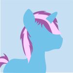  blue_body equid equine fan_character feral gyro_tech gyrotech hasbro hooves horn male mammal mane my_little_pony pink_body quadruped simple_background solo unicorn unicorn_horn vector 