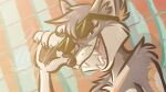  16:9 anthro canid canine canis cropped eyewear female harper_(nicnak044) island_fox mammal nicnak044 preview solo sunglasses teeth urocyon widescreen 