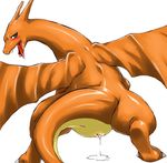  anus blush charizard dragon feral from_behind furry horny looking_back pokemon presenting pussy pussy_juice tail wet wkar 