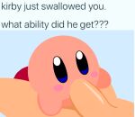  big_penis blush duo english_text fellatio genitals human kirby kirby_(series) looking_at_another looking_at_partner male male/male mammal mark_m meme nintendo not_furry oral penile penis pink_body sex shaded simple_background simple_shading size_difference text video_games 