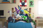  absurd_res anthro eeveelution ellie_(glaceonknight55) female frost_(glaceonknight55) glaceon group hi_res holly_(glaceonknight55) leafeon male male/female nintendo pawronica pok&eacute;mon pok&eacute;mon_(species) sapphire_(glaceonknight55) sylveon video_games winter_(glaceonknight55) 