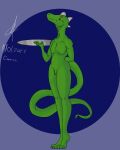  4:5 anthro cosmosarts green_body green_skin hi_res horn jupiter_kromanov komodo_dragon lizard male monitor_lizard reptile scalie solo 