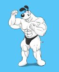  anthro clothing dudley_puppy hi_res hybrid male muscular nickelodeon redward solo speedo swimwear t.u.f.f._puppy 