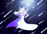  anthro blonde_hair capreoline cervid ciroking deltarune female glistening glistening_eyes hair hi_res horn levitating magic mammal noelle_holiday open_mouth red_nose reindeer signature snow snowgrave solo undertale_(series) video_games 