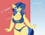  anthro breasts clothing codras cutie_mark equid equine fan_character female freckles hasbro horse mammal milky_way_(character) my_little_pony solo swimwear xwoofyhoundx 