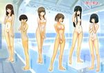  6+girls 6girls breasts everyone futami_eriko group hoshino_yuumi kimi_kiss mizusawa_mao multiple_girls nude pool pussy sakino_asuka satonaka_narumi shijou_mitsuki shijyo_mitsuki tan tanline uncensored 