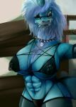  2020 anthro asian_mythology big_breasts blue_body breasts butt clothing disney dragon east_asian_mythology eastern_dragon erect_nipples eyewear facial_piercing fangs female female/female fluffy freckles furgonomics furry-specific_piercing genitals glasses hi_res huge_breasts jewelry lingerie lips lykimowl muscular muzzle_piercing mythology necklace nipple_outline nipple_piercing nipples nose_piercing pentagram piercing pussy raya_and_the_last_dragon rubber septum_piercing sisu_(ratld) solo tail_motion tailwag thick_bottom_lip thick_thighs translucent translucent_clothing 