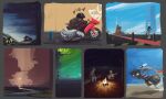  5:3 absurd_res concept_art environment eqlipse_(artist) explosion hi_res human lagomorph leporid mammal motorcycle practice rabbit study thumbnails vehicle 