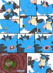  anal anal_vore anus bodily_fluids cum gaping gaping_anus genital_fluids hi_res internal livinlovindude lucario male masturbation micro nintendo pok&eacute;mon pok&eacute;mon_(species) questionable_consent snivy video_games vore 