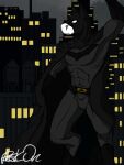  3:4 anthro batman batman_(series) clothed clothing cosplay costume dante_velzmor_(rockonvelzmor) dc_comics detailed_background disguise equid equine fully_clothed horse humanoid male mammal mask rockonvelzmor solo superhero 