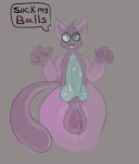  absurd_res animal_humanoid anthro ball_tuft big_penis cat_humanoid dirty eyewear felid felid_humanoid feline feline_humanoid gayboiarts genitals glasses hi_res humanoid hyper looking_at_viewer male mammal mammal_humanoid penis presenting presenting_balls presenting_penis solo thick_thighs tuft 