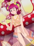 artist_request censored magenta_hair pink_hair precure pretty_cure pussy see-through yes!_precure_5 yes!_pretty_cure_5 yumehara_nozomi 