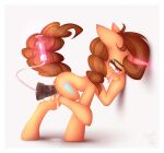  2021 border brown_hair buttercup_shake_(oc) cumlube cutie_mark dildo dildo_in_pussy dildo_insertion equid equine fan_character female feral genitals hair hasbro hi_res hooves horn magic magic_user mammal my_little_pony omiart open_mouth penetration pussy quadruped red_eyes sex_toy sex_toy_in_pussy sex_toy_insertion simple_background solo standing tan_body tongue tongue_out unicorn vaginal vaginal_penetration white_background white_border 