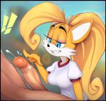  ! activision anonymous_artist anthro bandicoot big_breasts big_eyes big_penis black_nose blonde_hair blue_eyes blurred_background bodily_fluids breasts canid canine cheek_tuft clenched_teeth closed_smile clothed clothed/nude clothed_female_nude_male clothing coco_bandicoot crash_bandicoot_(series) crossgender crossover cum duo ears_up ejaculation eyebrows eyelashes facial_tuft fangs female fingernails flicking fox fur fusion genital_fluids genitals hair hairy_legs half-closed_eyes hi_res human human_on_anthro humanoid interspecies kneeling long_ears long_eyelashes long_ponytail looking_at_genitalia looking_at_penis looking_down male male/female mammal marsupial miles_prower motion_lines nails narrowed_eyes nude penis penis_flick ponytail pupils sega shirt simple_background slit_pupils smile snout sonic_the_hedgehog_(series) sweat sweatdrop teeth thick_eyebrows topwear tuft unseen_character vein veiny_penis video_games white_body white_clothing white_fur white_inner_ear white_shirt white_topwear yellow_body yellow_ears yellow_fur 