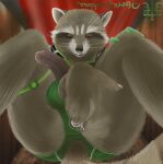  absurd_res anal anal_fingering anal_masturbation anthro bodily_fluids cum cum_in_ass cum_inside fingering genital_fluids guardians_of_the_galaxy hi_res irrationalgeek male mammal marvel masturbation procyonid raccoon rocket_raccoon solo 