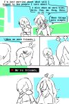 2:3 ambiguous_gender anthro comic deltarune duo english_text female hi_res human humanoid kris_(deltarune) mammal noelle_holiday text the_weaver undertale_(series) video_games 