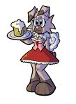  absurd_res alcohol alpha_channel animal_humanoid anthro beer beverage big_breasts breasts canid canid_humanoid canine canine_humanoid canis dog_humanoid domestic_dog female hi_res humanoid mammal mammal_humanoid nintendo pembrokewkorgi pok&eacute;mon pok&eacute;mon_(species) rockruff rocky_road_(pembrokewkorgi) solo video_games waitress_outfit 