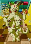  absurd_res anthro belly big_belly big_nipples body_modification breasts entitled female filthy food fries hi_res karen_(disambiguation) messy_eater multi_breast multi_nipple nintendo nipples overweight persian_(disambiguation) pok&eacute;mon restaurant slob small_bikini solo video_games zooshi 