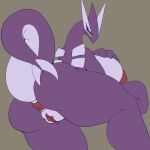  1:1 2019 anthro anthrofied anus areola big_areola big_breasts big_butt black_sclera breasts butt clitoris curvy_figure digital_media_(artwork) female genitals hi_res huge_breasts huge_butt legendary_pok&eacute;mon looking_at_viewer looking_back mammal nintendo non-mammal_breasts nude pok&eacute;mon pok&eacute;mon_(species) pussy raised_tail red_eyes sepiruth shadow_lugia shadow_pok&eacute;mon simple_background solo thick_tail thick_thighs video_games voluptuous wide_hips 