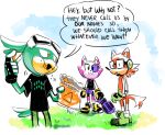  :3 anthro armor avian beak bird black_clothing black_nose black_shirt black_topwear bottomwear camo camo_bottomwear camo_clothing camo_pants camo_print canid canine canis cat_smile chips_(food) clothed clothing comic corvin_the_bird custom_character_(sonic_forces) dialogue digital_media_(artwork) domestic_cat drawloverlala english_text eyewear eyewear_on_head felid feline felis female food footwear front_view fuchsia_the_cat fur gadget_the_wolf gesture glasses gloves goggles goggles_on_head grass green_body green_clothing green_footwear green_gloves green_handwear green_shoes group gun handwear headgear headpiece holding_object holding_weapon male mammal pants pattern_bottomwear pattern_clothing pattern_pants pink_body pink_fur plant purple_bottomwear purple_clothing purple_skirt ranged_weapon red_body red_fur sega shirt shoes side_view simple_background skirt sky smile snaggle_tooth sonic_forces sonic_the_hedgehog_(series) spats standing text topwear video_games weapon wolf yellow_clothing yellow_footwear yellow_gloves yellow_handwear yellow_shoes 