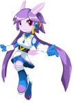 anthro breasts clothed clothing dragon dress female footwear freedom_planet gloves hair handwear hi_res horn hybrid long_hair mammal purple_body purple_hair sash_lilac shoes simple_background solo video_games wacky_zebra white_background 