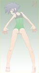  ass buttercup matsubara_kaoru powered_buttercup powerpuff_girls powerpuff_girls_z swimsuit 