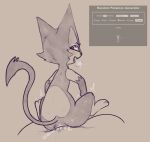  2021 anal anal_juice anal_penetration blush bodily_fluids digital_media_(artwork) digitigrade english_text female feral feral_penetrated grey_background looking_at_viewer male male/female nintendo penetration penile penile_penetration penis_in_ass pok&eacute;mon pok&eacute;mon_(species) purrloin quadruped scruffythedeer simple_background text video_games 