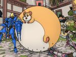  ball blizzard_entertainment chubby_cheeks colored cricetid detailed_background female feral fur group hammond_(overwatch) hamster human inflation male mammal meka_(overwatch) mercy_(overwatch) orange_body orange_fur overwatch overweight overweight_male pharah_(overwatch) roadhog_(overwatch) rodent round_body tan_body tan_fur the-fat-red-dragon video_games whiskers 