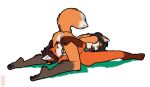  2018 69_position black_hair butt butt_grab canid canine cunnilingus digital_media_(artwork) duo eyes_closed fellatio female female_on_top fox fur genitals hair hand_on_butt houkuko lying male male/female mammal on_back on_top oral orange_body orange_fur penile penis raised_tail sex vaginal 