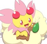  blush cherrim duo elemental_creature female female/female feral flora_fauna genitals hi_res minami_(artist) nintendo plant pok&eacute;mon pok&eacute;mon_(species) pussy rear_view simple_background video_games whimsicott 