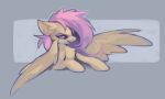  2021 digital_media_(artwork) equid equine female feral fluttershy_(mlp) friendship_is_magic hair hi_res hioshiru mammal my_little_pony pegasus pink_hair solo wings 