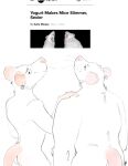  2021 anthro biped butt delsol duo english_text fur hi_res humanoid_hands male mammal mouse murid murine pink_nose real rodent slightly_chubby text white_body white_fur 