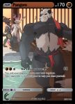  anthro asian_clothing balls clothing east_asian_clothing eeveelution fundoshi genitals hi_res humanoid_genitalia humanoid_penis japanese_clothing male nintendo overweight overweight_male pangoro penis pok&eacute;mon pok&eacute;mon_(species) pokemon_card sylveon towel umbreon underwear video_games zipperhyena 