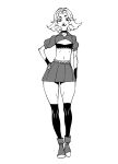  animal_humanoid anthro bottomwear canid canid_humanoid canine canine_humanoid clothed clothing disney dog_humanoid fan_character female flat_chested goof_troop hi_res humanoid jijis-waifus mammal mammal_humanoid miniskirt monochrome ms._pennypacker skimpy skirt solo 