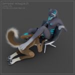  3d_(artwork) anthro blowjob_face canid canine canis diffident_hexagon digital_media_(artwork) duo evie(muller) female fox herm hi_res intersex intersex/female mammal rainemarlow wolf 