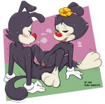  8horns age_difference animaniacs blush brother brother_and_sister dialogue dot_warner duo female flat_chested genitals hi_res incest_(lore) inkblot male male/female mammal penetration penis pussy sibling sister vaginal vaginal_penetration warner_brothers yakko_warner younger_female 