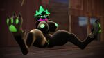  3d_(artwork) anthro big_breasts blush bovid breast_grab breasts caprine claws clothing deltarune digital_media_(artwork) digitigrade droogiesparrow eyewear female genitals glasses goat green_body green_nipples green_pawpads green_pussy green_skin hair hand_on_breast hat headgear headwear hi_res looking_at_viewer mammal nipples pawpads paws pink_scarf presenting presenting_pussy pussy ralsei scarf sitting solo source_filmmaker spread_legs spreading team_fortress_2 undertale_(series) valve video_games 