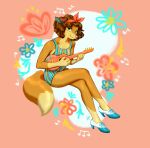  2021 5_fingers anthro breasts brown_hair canid canine canis clothed clothing digital_media_(artwork) domestic_dog eyebrows eyelashes female fingers green_eyes hair hi_res mammal smile thelupinprincess 