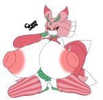  big_breasts breasts chaossabre curvaceous female giant_boobs giant_nipples huge_breasts invalid_tag lurantis nintendo pok&eacute;mon pok&eacute;mon_(species) solo video_games 